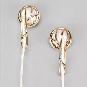 Frends Ella Earbud Headphones in Gold